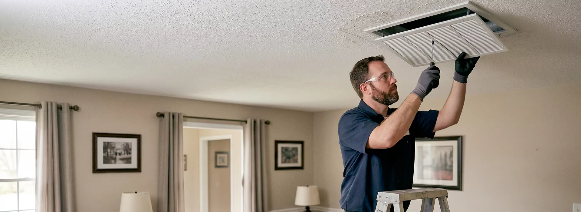 AC Vent Repair in Grand Prairie, Texas