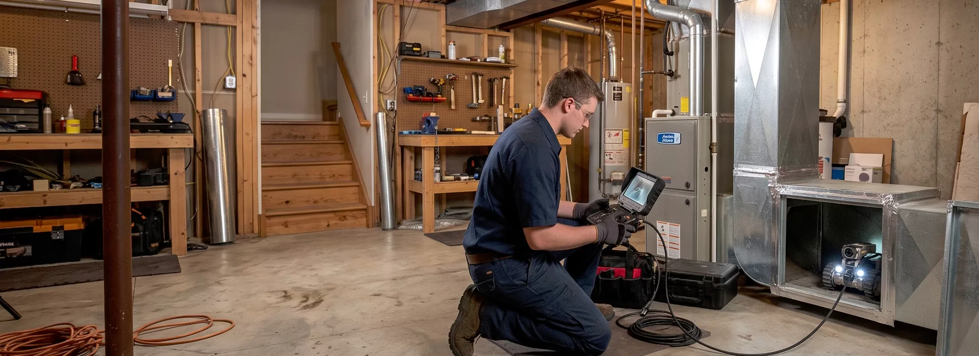 Robotic Duct Inspection Grand Prairie, Texas