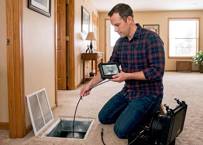 Certified Duct Camera Inspection Company in Grand Prairie, TX