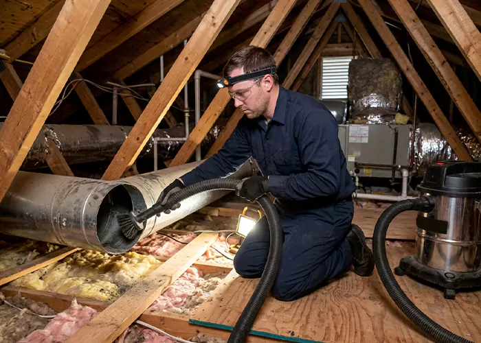 Skilled Grand Prairie Attic Duct Cleaning Company