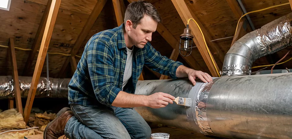 Air Duct Leak Repair in Grand Prairie, TX
