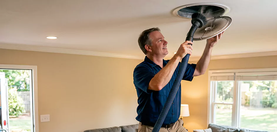 Residential Air Vent Cleaning in Grand Prairie, TX
