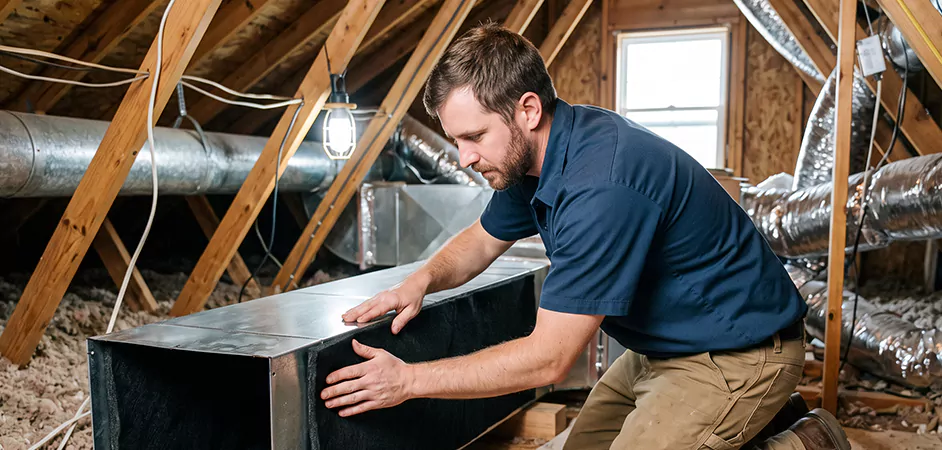 Acoustic Duct Liner Installation in Grand Prairie