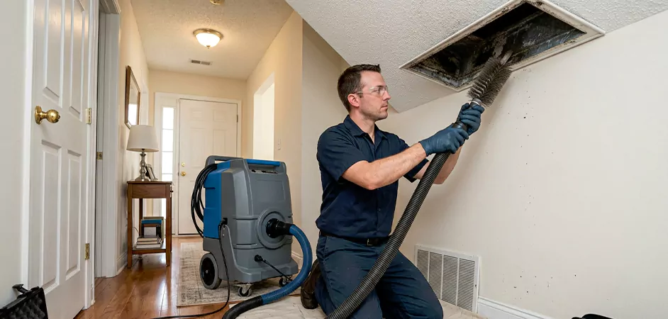 Mold-Affected Duct Deep Cleaning in Grand Prairie
