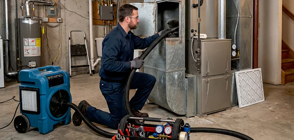 HVAC Tune Up and Duct Cleaning in Grand Prairie