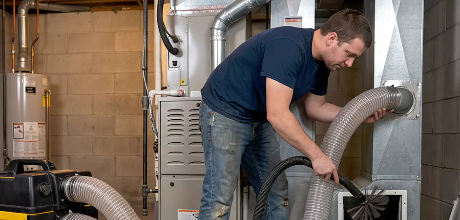 Negative Pressure Duct Cleaning for Large and Long Duct Systems in Grand Prairie
